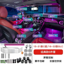 芭宸适用于奔驰氛围灯c200l/c260l/e300L/glc出风口c级e级气氛灯改装 C级/GLC 6件套【带经典氛围灯】 包安装