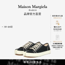 Maison Margiela马吉拉Tabi分趾女鞋饼干鞋平底帆布鞋休闲鞋情侣 H0958黑色（建议选小一码） 35