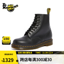 马丁（DR.MARTENS）1460 Smooth男款秋季经典百搭光面皮黑色马丁靴 黑色 42