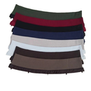 莎蒂莉羽绒服领子防脏贴通用护领套假领子男女高领秋冬毛线装饰领套拆洗 黑色防脏领 领宽48高9CM