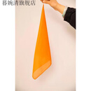 考级舞蹈丝巾纱巾表演道具胶州秧歌手帕风酥雨忆雪纺方巾跳舞手绢 桔色 48厘米*48厘米