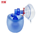 优模 简易呼吸器医用人工复苏器急救呼吸球囊复苏气囊CPR急救复苏器面罩硅胶球囊配件