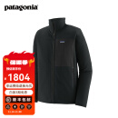 巴塔哥尼亚（Patagonia）男士R2透气户外秋冬保暖抓绒衣夹克开衫外套TechFace Jkt 83626 BLK M