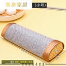 浪漫符号浪漫符号 颈椎枕睡觉专用曲度圆形夏凉席糖果枕枕硬枕头 古韵藤灰-半圆颈椎枕-小号 【30