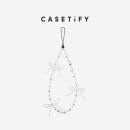 CASETIFY 爱心水晶样式 适用于iPhone全系列便携手机挂链配件 雪花蝴蝶结