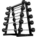 博凯绘  健身房固定杠铃一体式包胶男士健身训练包铁杠铃200KG一套10付