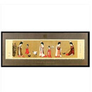 T89M中国绘画唐簪花仕女图小型张邮票