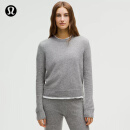 lululemon丨Cashmere 女士山羊绒修身剪裁圆领毛衣 LW3HZQS 杂色银滴色 M