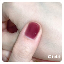 OrangeOrange指甲油女2023年新款孕妇可撕拉裸色免烤持久快干红色显白 c141 不浪漫罪名