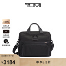 TUMI/途明【品牌甄选】Alpha 3男士电脑包商务手提包公文包 黑色/02603132D3 15英寸