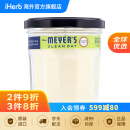 Mrs. Meyers Clean Day梅耶太太 大豆香氛蜡烛 蜡烛无烟香味蜡烛助眠蜡烛大豆蜡 柠檬马鞭草香 205克