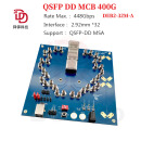 铎铎科技 QSFP DD 400G MCB测试板 写码板 光模块EVB 5G模块测试评估板 DEB2-32M-A 1块