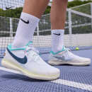 耐克（NIKE）官方VAPOR PRO男网球鞋透气轻便运动支撑抓地舒适HM3705 141白/军械深海蓝/椰奶色/趣味粉/霜绿/微绿 44