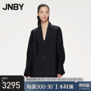 江南布衣（JNBY）【商场同款】23春新品西装宽松长袖外套5N2714550 001/本黑 M