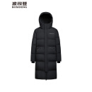 波司登冬季尔滨系列羽绒服男女同款情侣装长款过膝连帽新国标外套