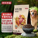京东京造 鲜肉无谷中大型犬全价犬粮10kg新老包装随机发货通用型