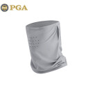 PGA 新款 高尔夫防晒面罩 男士脸罩 冰丝凉感 弹力透气围脖 款式新颖 PGA 207001-浅灰色