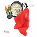 舞蹈手绢 舞蹈丝巾纱巾小方巾手娟花考级茶山放歌道具跳舞手帕秧A 红色 红色48*48