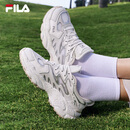 斐乐（FILA）官方女鞋老爹鞋运动鞋杨幂同款夏蕨草鞋休闲鞋 磨菇灰色/白中白-OB 37.5