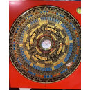 日星堂六寸二彩色特级电木罗盘三元盘POLI