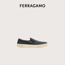 【95成新】菲拉格慕（Ferragamo）男士黑色休闲鞋 0775226_M  _ 95/43.5码 礼物送男友  