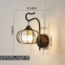 祎琳新款现代简约卧室床头灯轻奢水晶壁灯客厅书房走廊过道楼梯间灯具 03款配LED三色光 12W