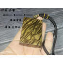 DRJEFUN金丝楠木手把件阴沉木平安无事牌随身把玩挂件原木料钥匙吊坠 111号