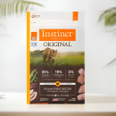 天然百利猫粮Instinct经典冻干高蛋白质无谷鸡肉配方猫粮 11磅