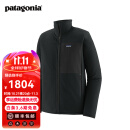 巴塔哥尼亚（Patagonia）男士R2透气耐磨户外秋冬保暖抓绒衣夹克开衫外套TechFace 83626 BLK M