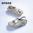 卡骆驰crocs洞洞鞋贝雅男鞋女鞋轻便耐磨一脚蹬拖鞋休闲鞋|10126 卵石色-2V3 37 /38(230mm)