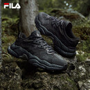 FILA 斐乐官方男鞋蕨草鞋FERN秋款时尚复古老爹鞋轻便舒适运动休闲鞋 阴影灰/黑-DB 42