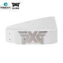 PXG高尔夫腰带男士新品 golf户外运动时尚皮带ALL OVER EMBO系列 870301 白色 M/L（105cm）