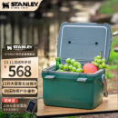 STANLEY 探险系列保温箱15.1升 绿色 大容量户外车载家用车用冰块便携式商用冷藏箱冰桶保鲜箱