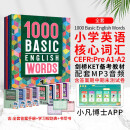 进口原版新版常见词英语1000词1000 Basic English Words1-4级 KET核心词汇教材 小学英语单词大全教辅书图解辞词典