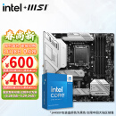 英特尔（Intel）酷睿14代 i5 板u套装 主板CPU套装 主板套装 微星B760M 迫击炮 WIFI II D5 i5 14600KF