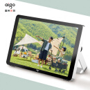 爱国者（aigo）智能数码相框DP15 银黑色 10.1英寸 wifi数码相框 高清电子相册 可触屏无线智能相框 锂电充电