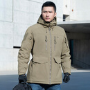 龙牙三代B6级龙牙大泰坦中长款战术棉服2024冬季保暖P棉零下15可穿 鳄色 175/96A（140-160斤）