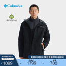 Columbia哥伦比亚户外24秋冬新品男拒水抓绒内胆三合一外套WE9701 010 M (175/96A)