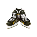 中国黑龙冰球刀鞋球刀男女通码专业护踝运动冰球鞋H3-1网布面 黑色 44