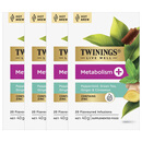 川宁（TWININGS）[4盒装]澳洲川宁安神助眠睡眠茶Twinings sleep well花草袋泡茶 代谢+锌茶40g(含20小包)*4盒 澳大利亚发货30天到货瞒两件抱邮