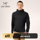 ARC’TERYX始祖鸟 KONSEAL HYBRID HOODY 保暖 男子 抓绒衫 Black/黑色 M