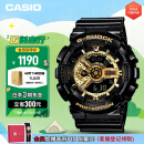 卡西欧（CASIO）手表男士G-SHOCK经典黑金系列防震运动电子表礼物GA-110GB-1A