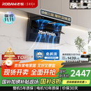 老板（Robam）【爆款小黑翼D1P】顶侧双吸pro超薄抽吸油烟机26大吸力静音一级能效以旧换新国家补贴可配燃气灶