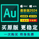 Au软件安装Audition2024/2023录音音频剪辑中文包win/mac苹果教程 远程安装