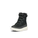sorel 儿童 Explorer lll 蕾丝靴 Black/Sea Salt 6 Big Kid