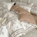 谷蝶纯棉被套单件200x230双人全棉夏季被罩床单150x200单人被单三件套 复古假日 【亲肤全棉  适合裸睡 双人-被套单件【适用200x230cm被