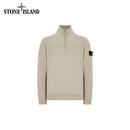 【95成新】STONE ISLAND石头岛 24秋冬 立领半拉链卫衣城市轻户外 石膏色 811563420-XXL