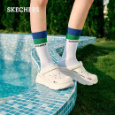 斯凯奇（Skechers）2024新款女鞋夏季泡泡鞋软弹厚底缓震外穿洞洞鞋时尚凉拖鞋111127