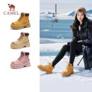 骆驼（CAMEL）【白鹿同款】【山丘2.0】大黄靴女户外马丁靴 L24W469610 土黄 37