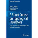 【3-6周达】A Short Course on Topological Insulators: Band S